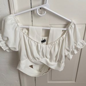 Shein tie around stomach top. Size M